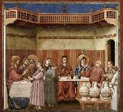 Marriage at Cana GIOTTO di Bondone